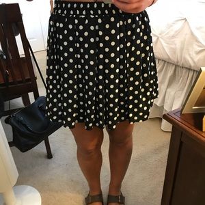 Francesca’s Polka Dot Skirt